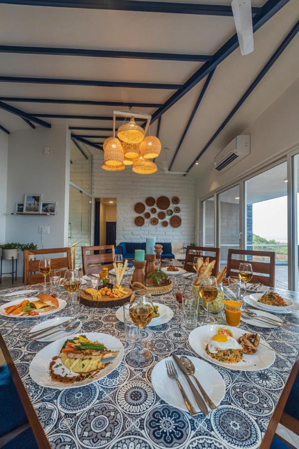 Saffronstays Kaia Waters By Kosha Villas, Pawna - Greek Style Villa With Panoramic View Of Pawna Lake Kolvan Esterno foto