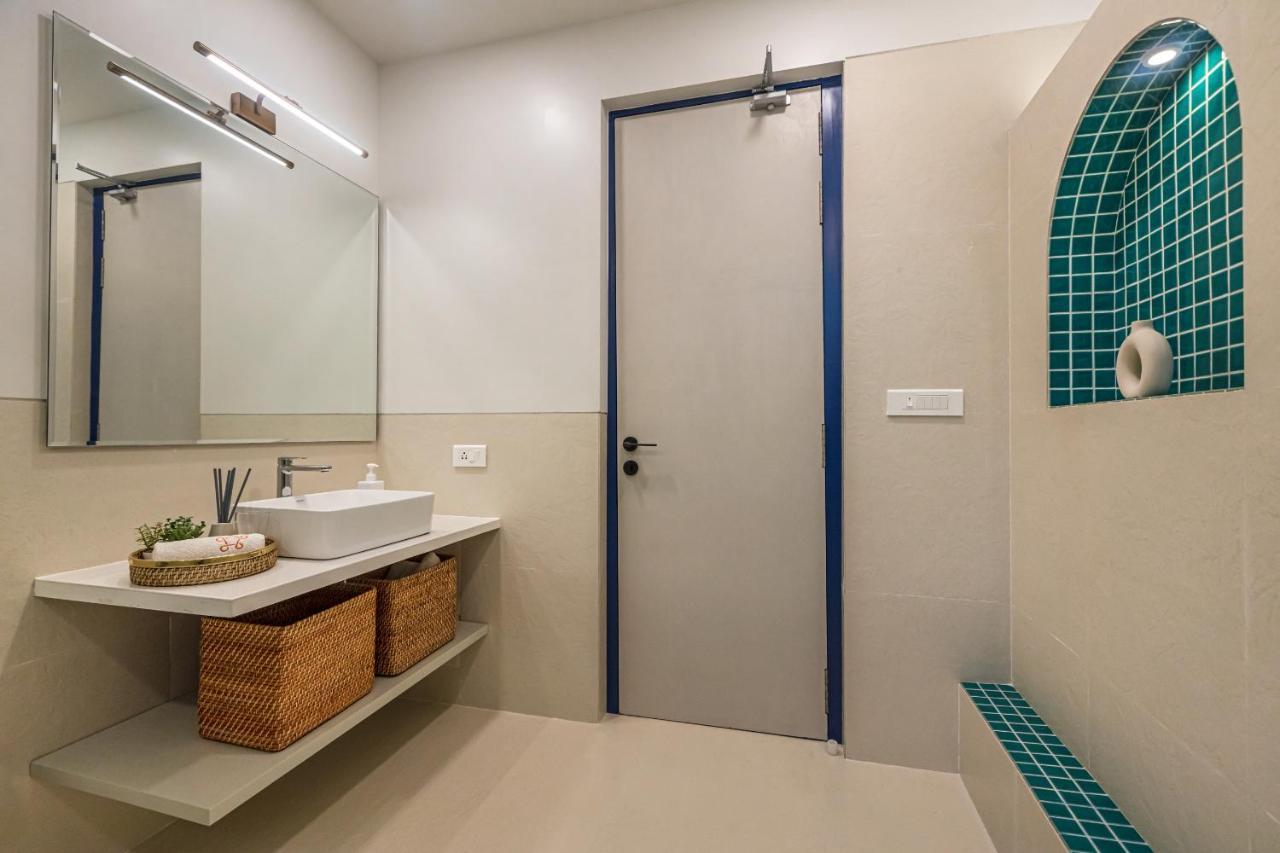 Saffronstays Kaia Waters By Kosha Villas, Pawna - Greek Style Villa With Panoramic View Of Pawna Lake Kolvan Esterno foto